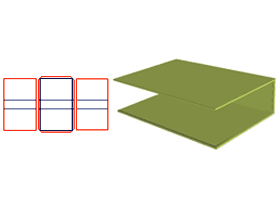 书形封套,三面式
